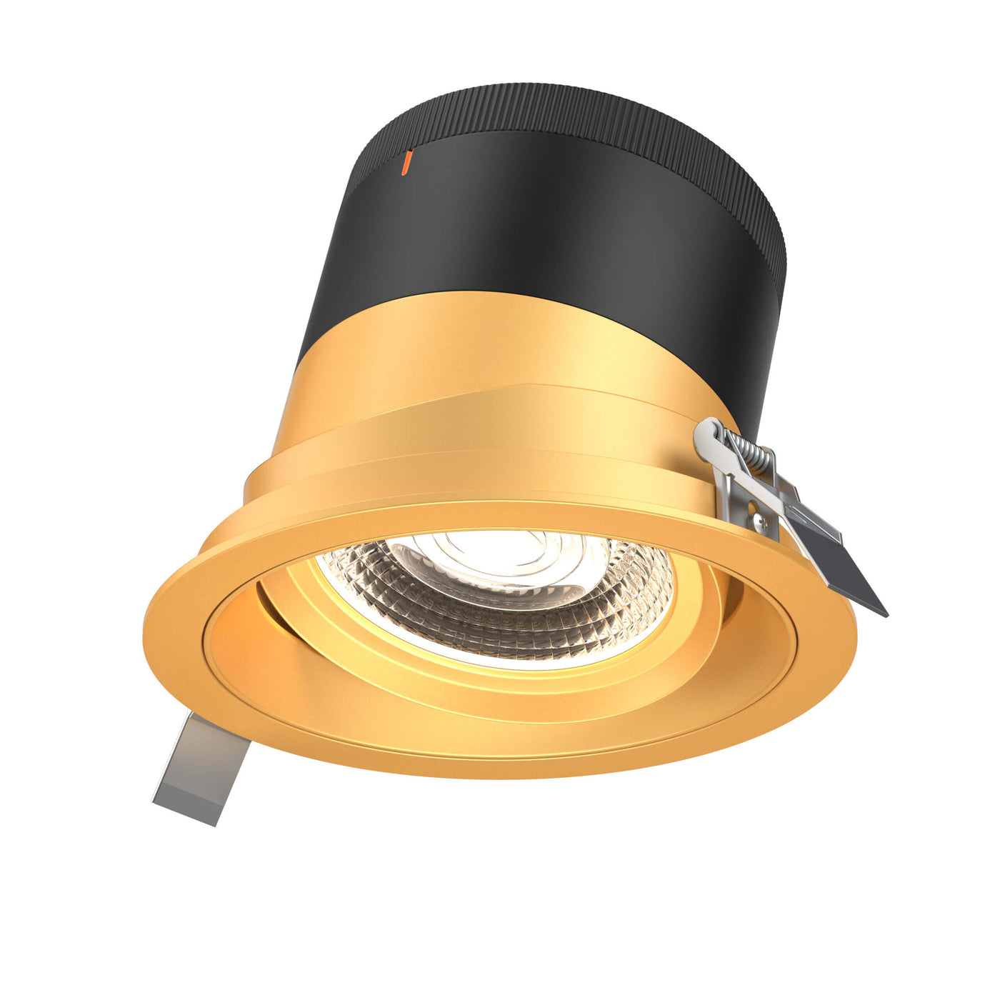 DALS Lighting - RC06-CC-60-GMBGD-TGD - 6in Modular Downlight, 5CCT, 60 degree Beam Angle, Gimbal Reflector, Gold, Gold trim