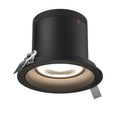 DALS Lighting - RC06-CC-60-RGBK-TBK - 6in Modular Downlight, 5CCT, 60 degree Beam Angle, Regressed, Black, Black Trim