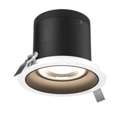 DALS Lighting - RC06-CC-60-RGBK-TL - 6in Modular Downlight, 5CCT, 60 degree Beam Angle, Regressed, Black,Trimless