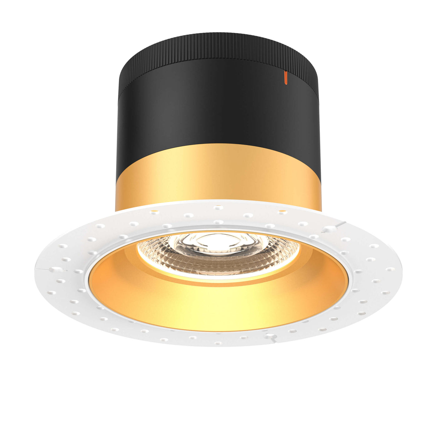 DALS Lighting - RC06-CC-60-RGGD-TL - 6in Modular Downlight, 5CCT, 60 degree Beam Angle, Regressed, Gold,Trimless