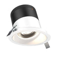DALS Lighting - RC06-CC-60-SLWH-TWH - 6in Modular Downlight, 5CCT, 60 degree Beam Angle, Slope Ceiling, White, White Trim