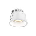 DALS Lighting - 4 Inch Round Indoor/Outdoor Regressed Gimbal Down Light - universal 120V-347V, 0-10V dimming - SKU RGM4-CC-V-WH