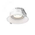 DALS Lighting - 6 Inch Round Indoor/Outdoor Regressed Gimbal Down Light - SKU RGM6-CC-WH