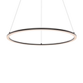 DALS Lighting - 24in Circle pendant, 5CCT - SKU RGPD24-CC-BK