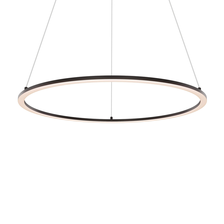 DALS Lighting - 24in Circle pendant, 5CCT - SKU RGPD24-CC-BK