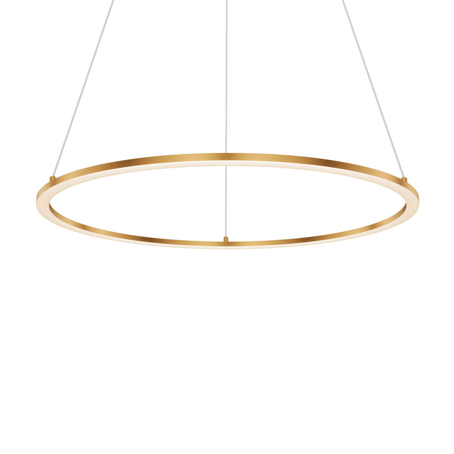 DALS Lighting - 24in Circle pendant, 5CCT - SKU RGPD24-CC-GD