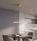 DALS Lighting - 24in Circle pendant, 5CCT - SKU RGPD24-CC-WH