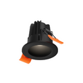 DALS Lighting - 1" Regressed Downlight, 5CCT & Dim-To-Warm - Black - SKU RGR1-CDW-BK