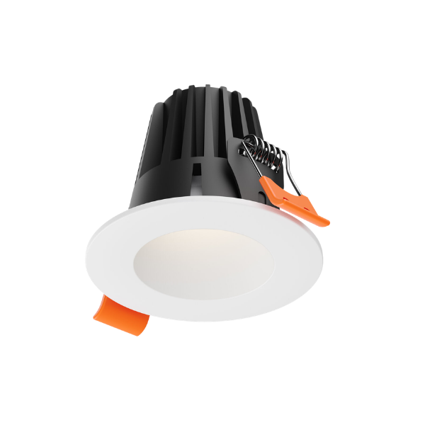 DALS Lighting - 2" Regressed Downlight, 5CCT & Dim-To-Warm - White - SKU RGR2-CDW-WH