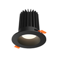 DALS Lighting - 4in High power regressed downlight, CCT, Universal driver - Black - SKU RGR4HP-CC-UNV-BK