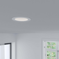 DALS Lighting - 6" Regressed Downlight, 5CCT & Dim-To-Warm - White - SKU RGR6-CDW-WH