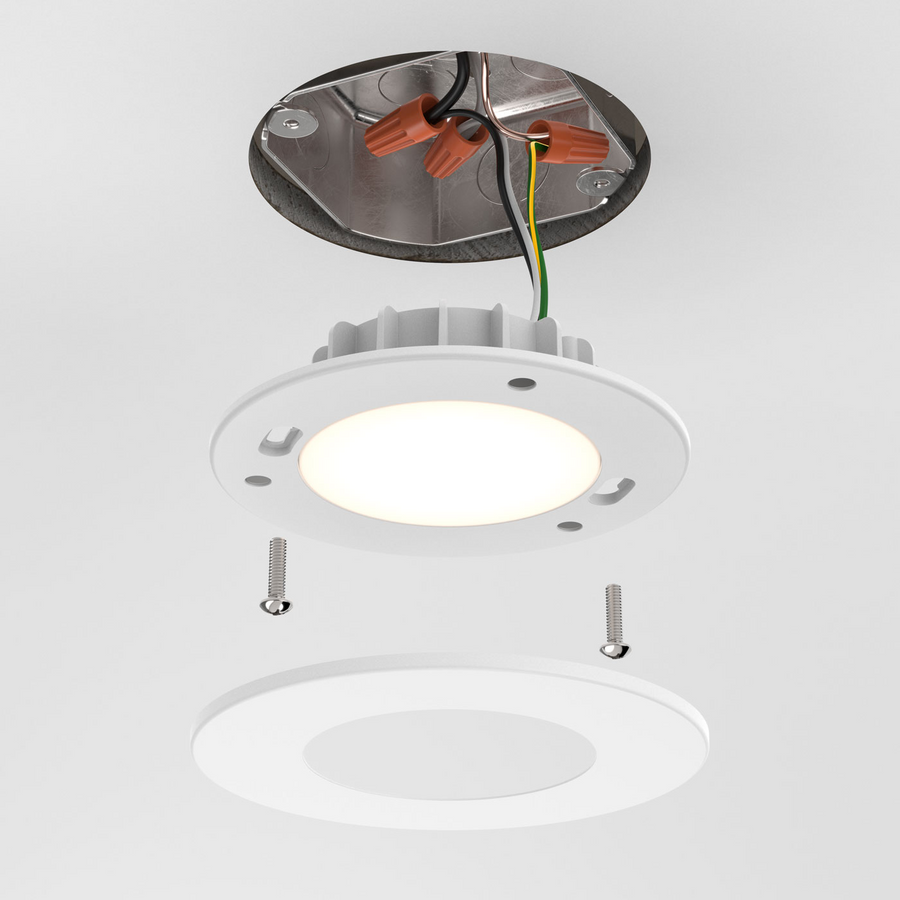 DALS Lighting - 3 In  5CCT Round Retro Fit - SKU RTJB3-CC-WH