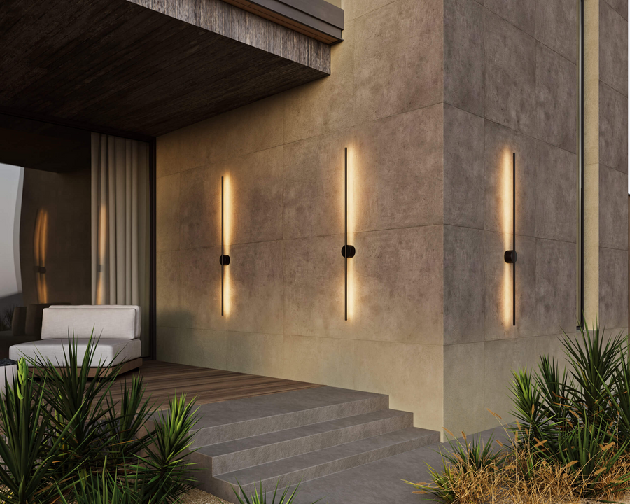 DALS Lighting - 60'' Indirect linear wall sconce - SKU RWS60-CC-BK