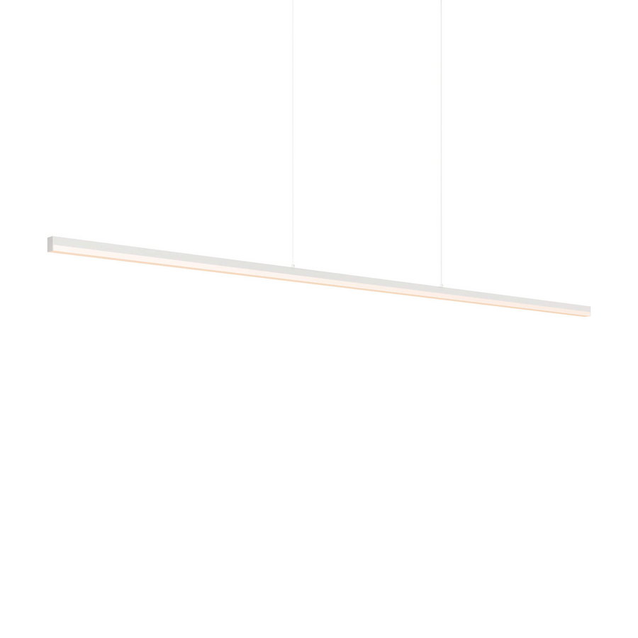 DALS Lighting - 60'' slim linear pendant, 5CCT - SKU SLPD60-CC-WH