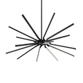 DALS Lighting - 120V - 277V Star LED pendant - SKU STRPD-3K-BK