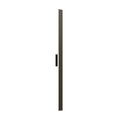 DALS Lighting - Slim decorative Outdoor modern wall sconce 5CCT - SKU SWS60-CC-BK