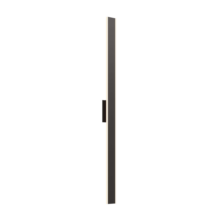 DALS Lighting - Slim decorative Outdoor modern wall sconce 5CCT - SKU SWS60-CC-BK