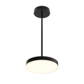DALS Lighting - 12in trimless 2in1 with stems, 5CCT, 120-347v, 0-10v/Triac - Black - SKU TLPF12-CC-UNV-BK