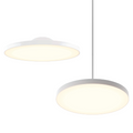 DALS Lighting - 21in trimless 2in1 with stems, 5CCT, 120-347v, 0-10v/Triac - White - SKU TLPF21-CC-UNV-WH