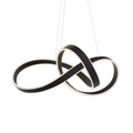 DALS Lighting - Twirl Pendant, 5CCT - SKU TWPD-CC-BK