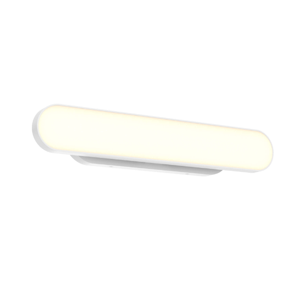 DALS Lighting - 24in Vanity oblong adjustable on Octo Jbox - SKU VAO24-CC-WH