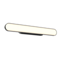 DALS Lighting - 32in Vanity oblong adjustable on Octo Jbox - SKU VAO32-CC-BK