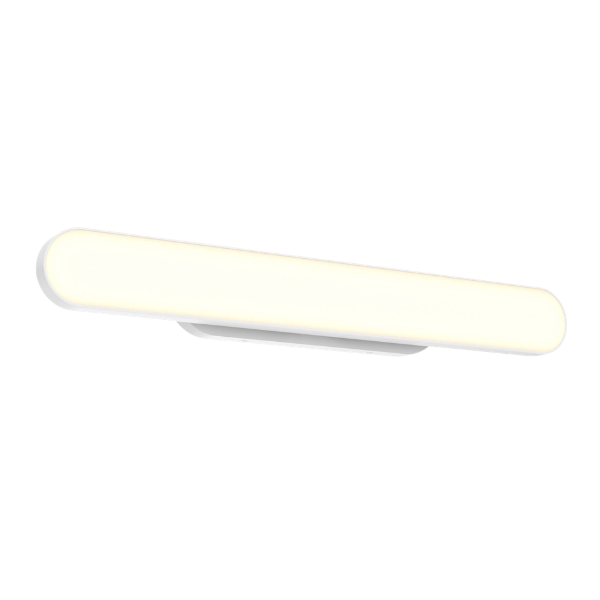 DALS Lighting - 32in Vanity oblong adjustable on Octo Jbox - SKU VAO32-CC-WH