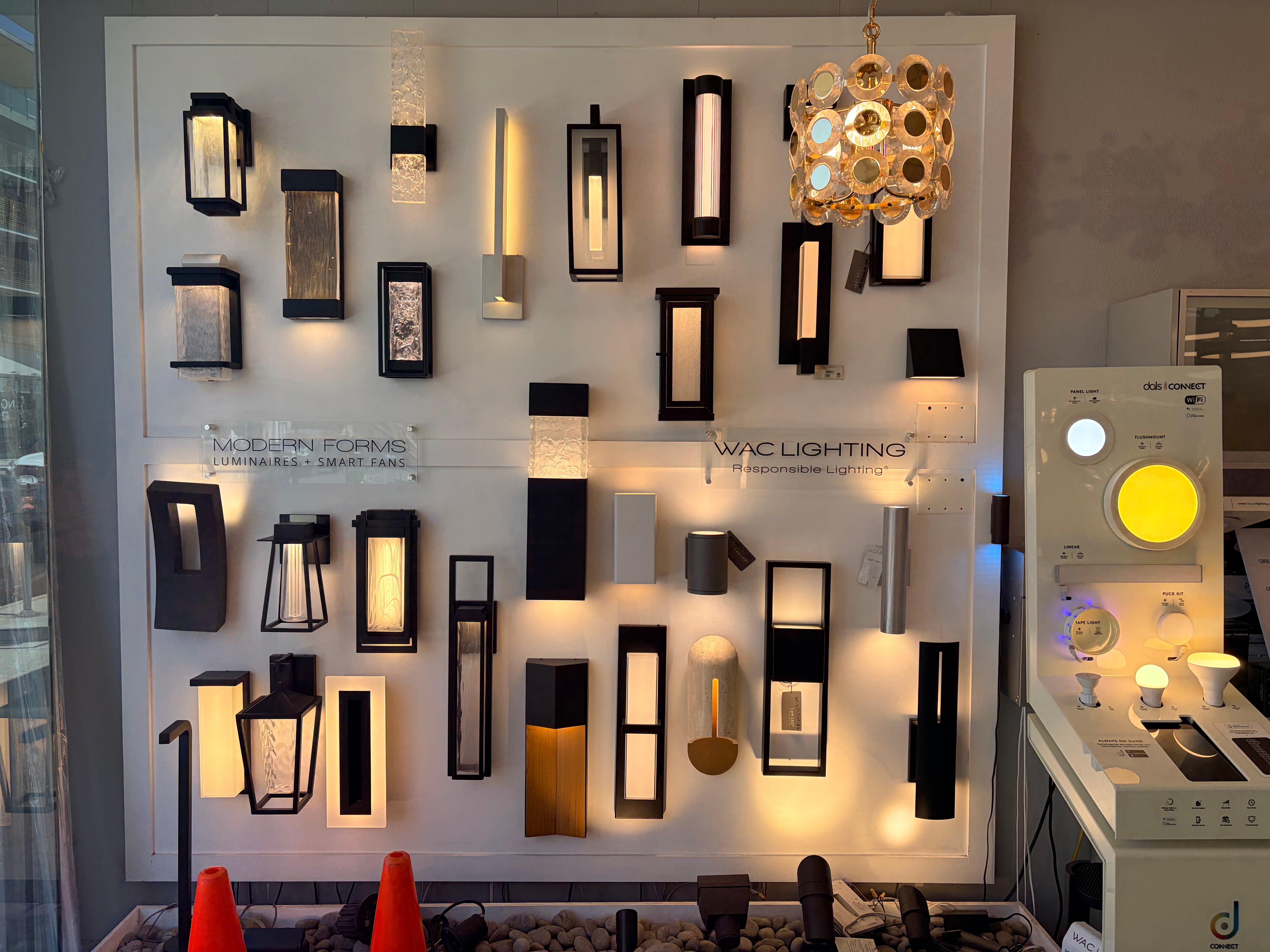 Wilshire LED Lighting showroom lighting display in Los Angeles 4