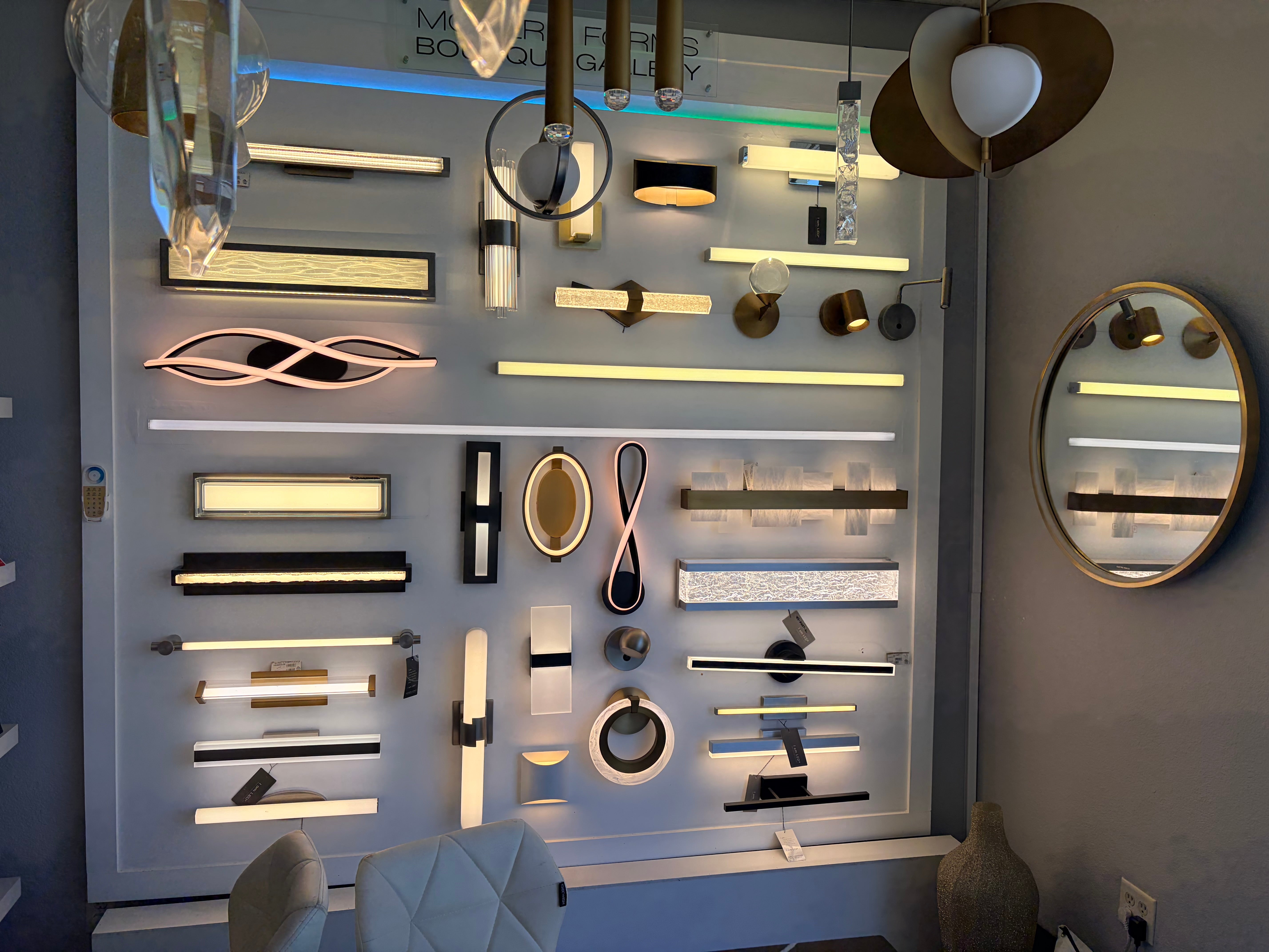 Wilshire LED Lighting showroom lighting display in Los Angeles 12
