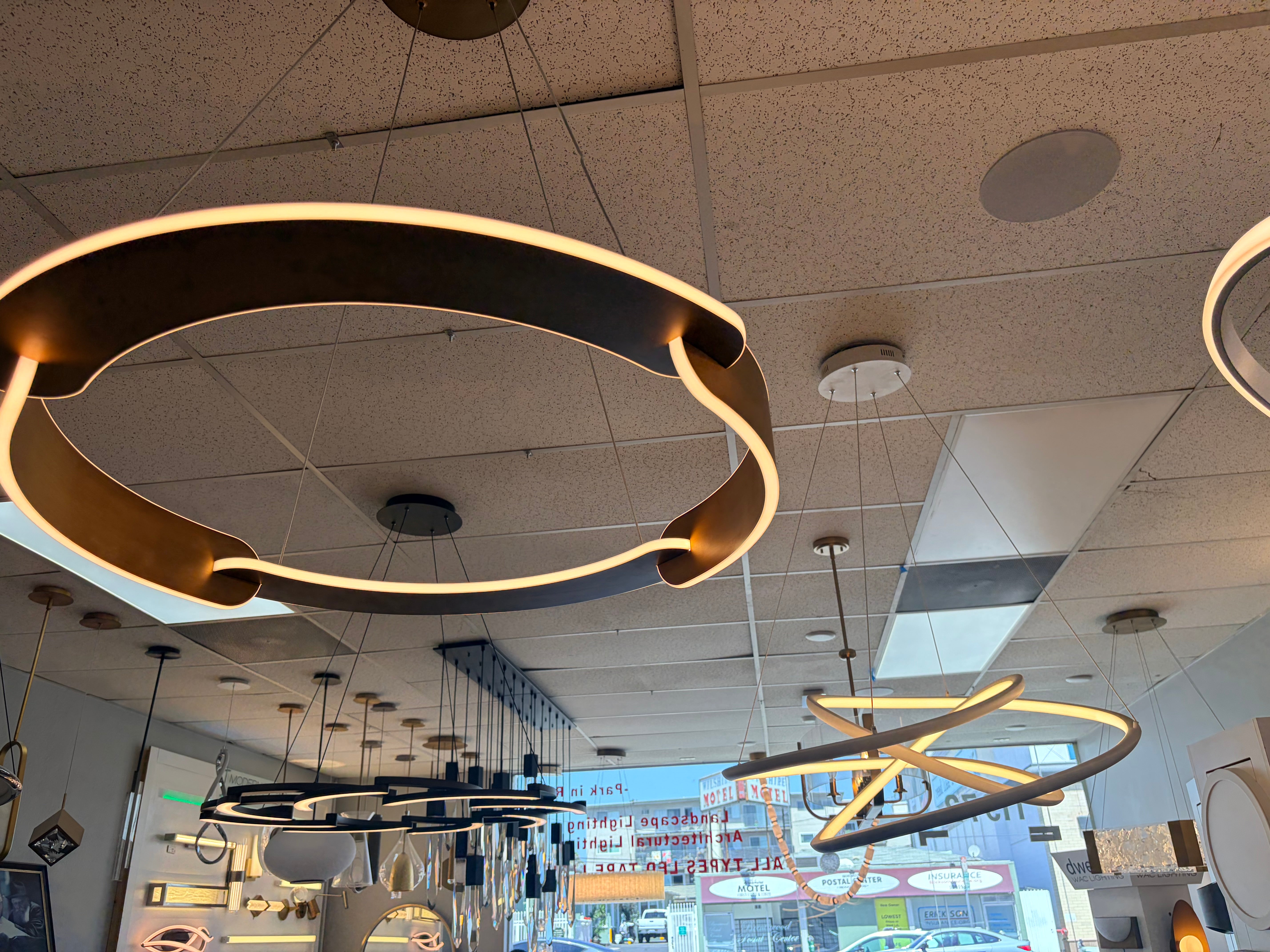 Wilshire LED Lighting showroom lighting display in Los Angeles 21